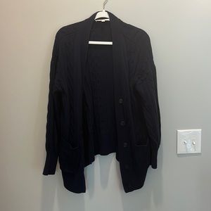 Navy Cardigan
